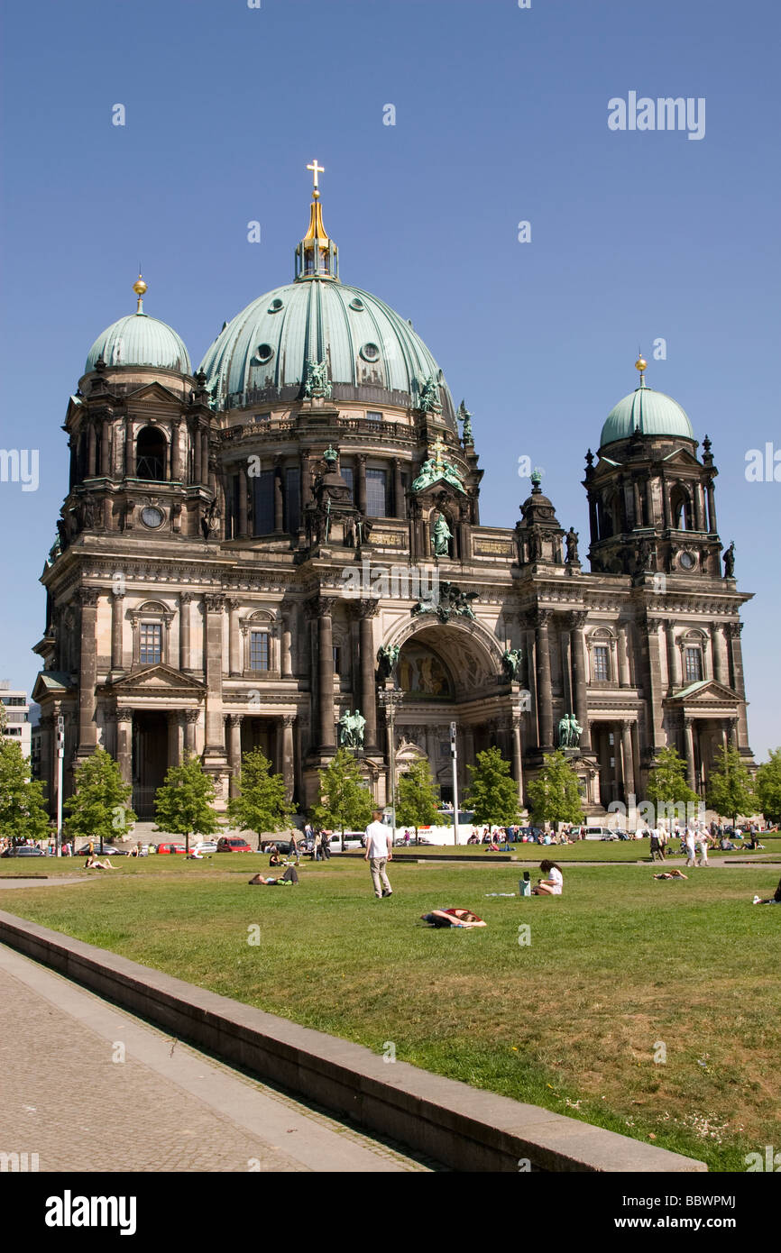 The Berlin Cathedral Stock Photo