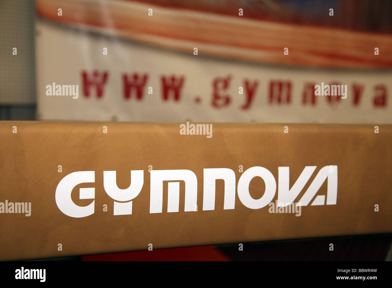 Gymnova Apparatus fro Gymnasts. Stock Photo