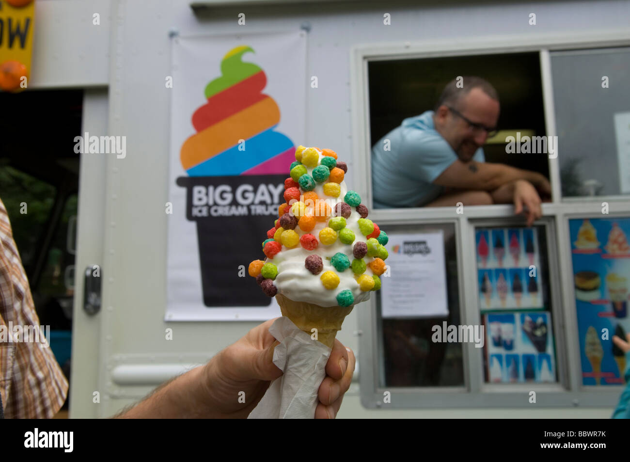 Doug Quint s Big Gay Ice Cream Truck makes its debut appearance at