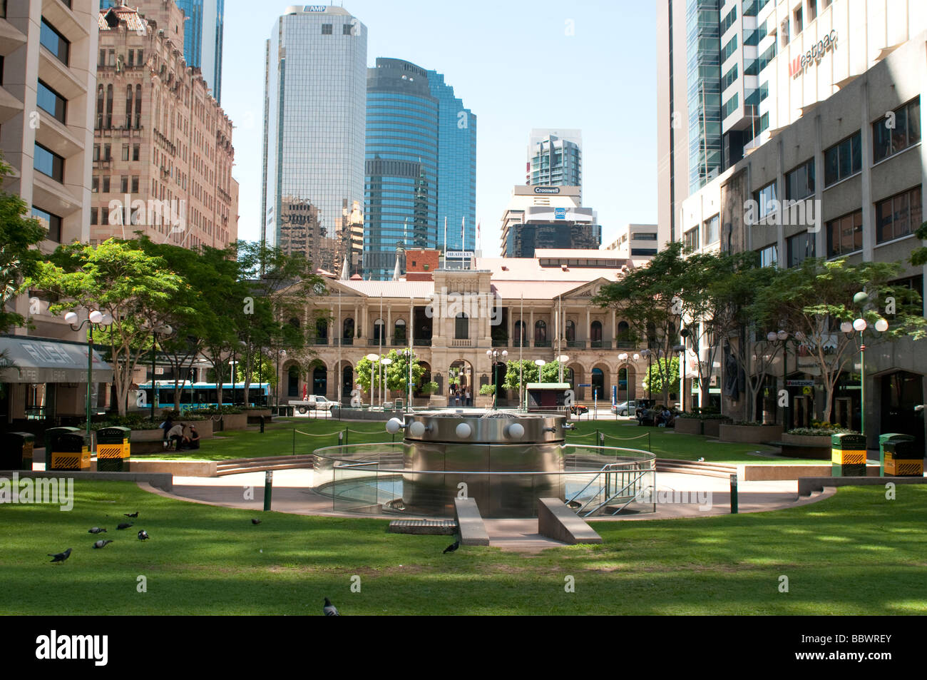 Post Office Square Brisbane Queensland Australia Stock Photo - Alamy