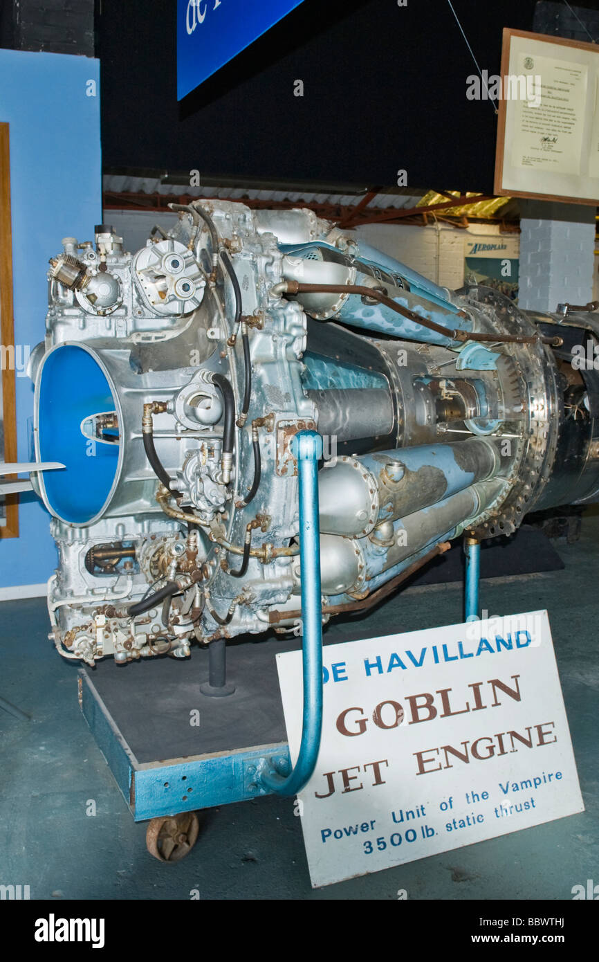 de Havilland Aircraft Heritage Centre Mosquito Museum , Goblin jet engine used to power the