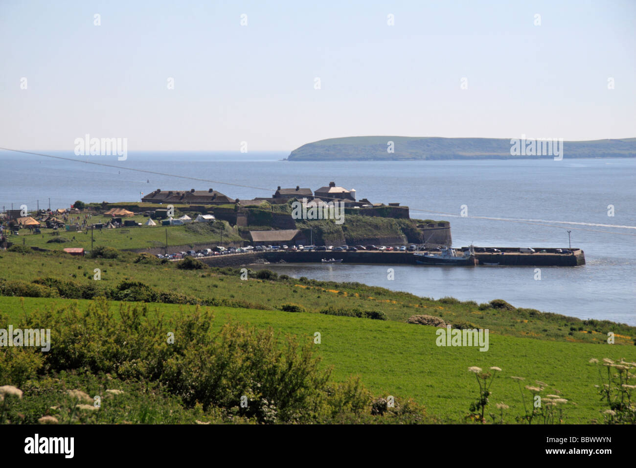 Duncannon Fort, on the entrance to the Suir Estuary, County Wexford, Ireland. Stock Photo
