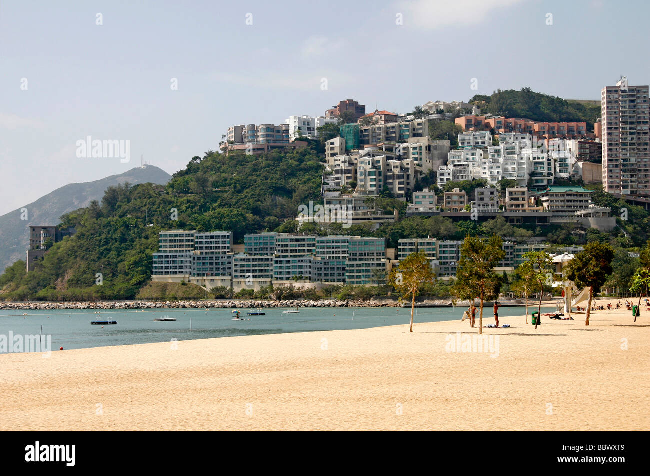 Repulse Bay Beach, seaside resort, Hong Kong, China, Asia Stock Photo