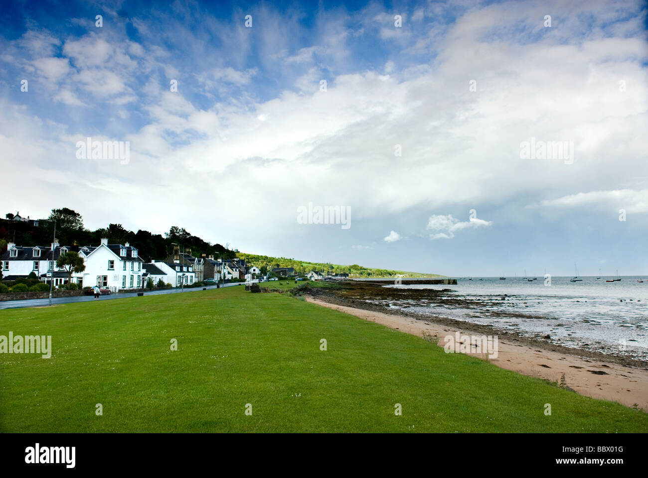 Whiting Bay Isle of Arran Scotland Stock Photo Alamy