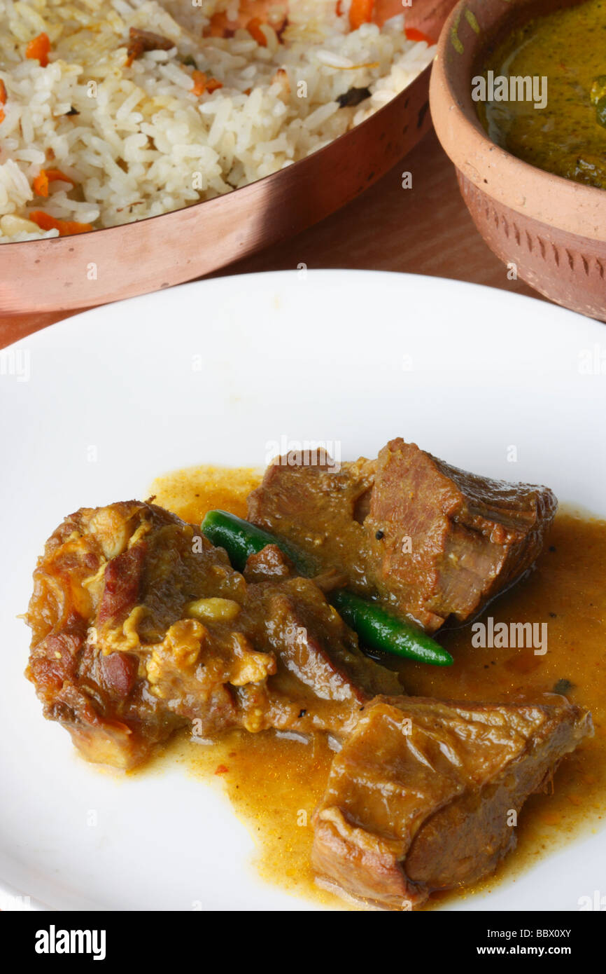 Mangsherkari is a Bengali Non Vegetarian dish Stock Photo Alamy