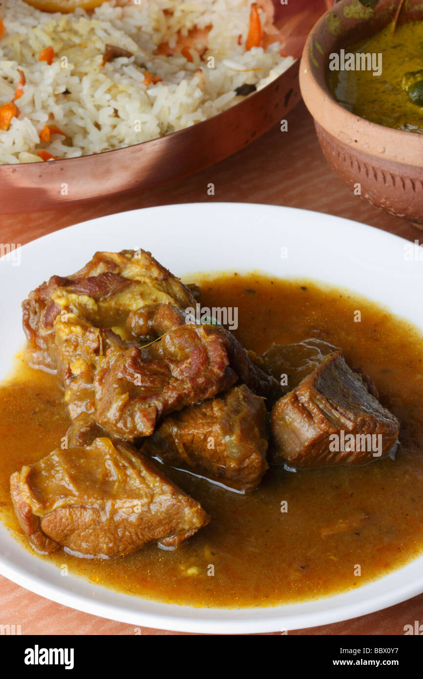 Mangsherkari is a Bengali Non Vegetarian dish Stock Photo Alamy