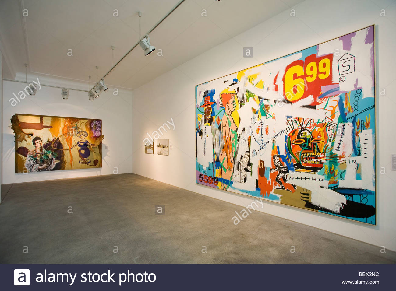 europe, switzerland, zurich, art gallery bruno bischofberger Stock