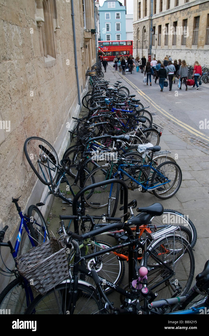 Oxford bicycles Stock Photo