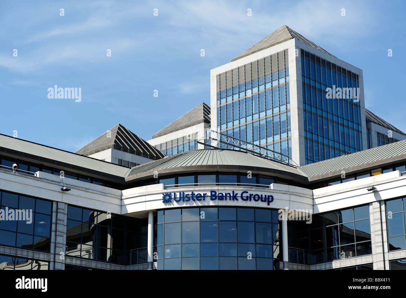 The Ulster Bank Group centre at George s Quay Dublin Republic of Ireland Stock Photo