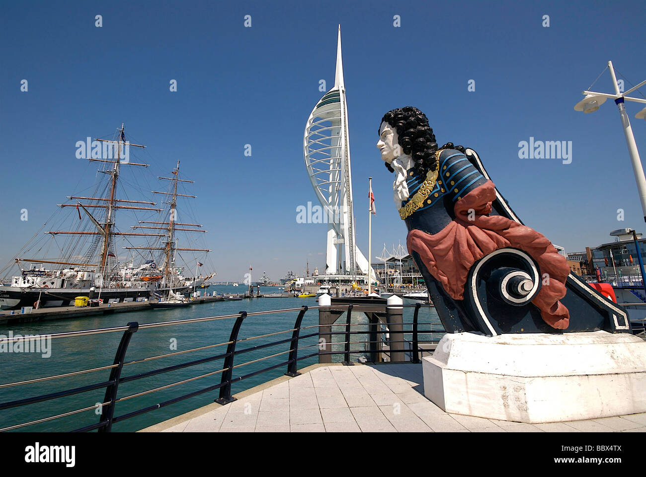 Spinnaker Tower Portsmouth Harbour Portsmouth Hampshire UK Stock Photo
