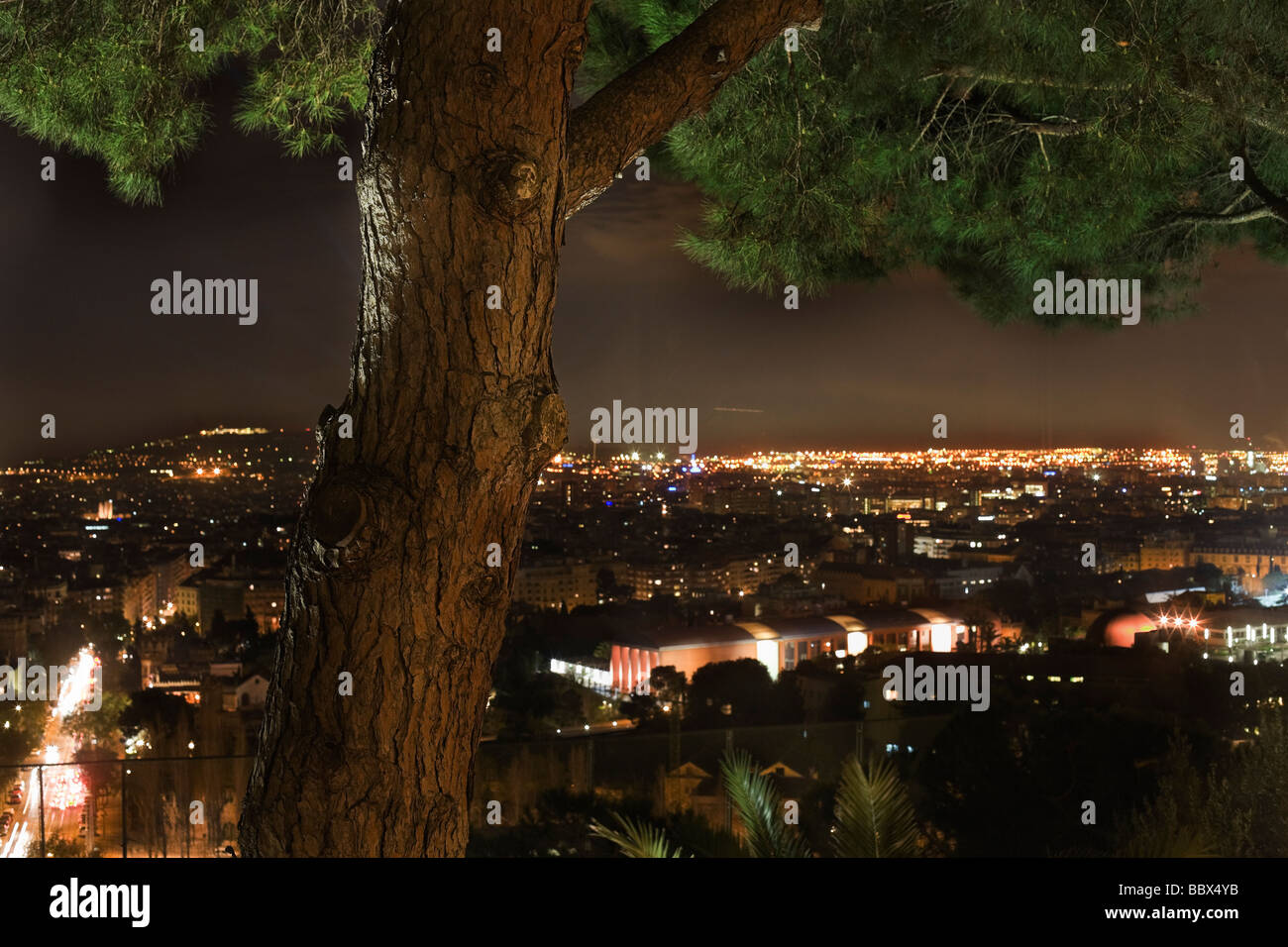 View of Barcelona Spain Stock Photo - Alamy
