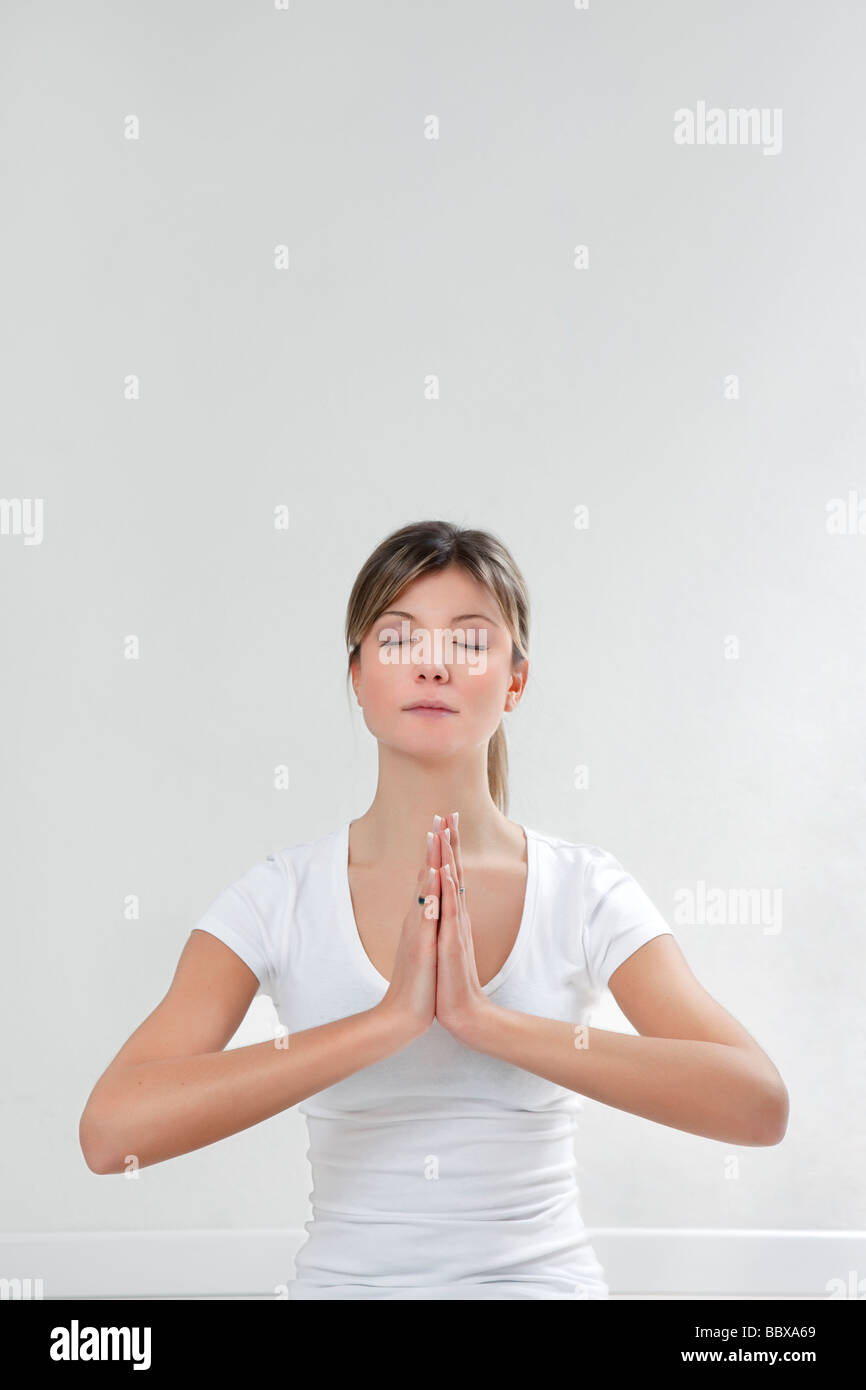 Woman relaxation indoors hi-res stock photography and images - Alamy