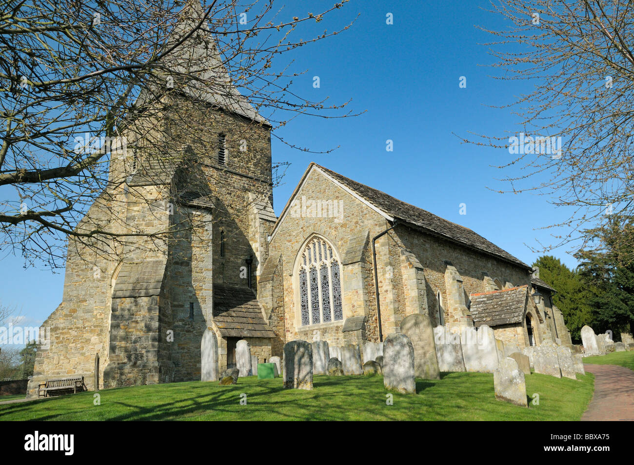 St Peter & St Paul's Parish Church, Edenbridge, Kent, UK Stock Photo