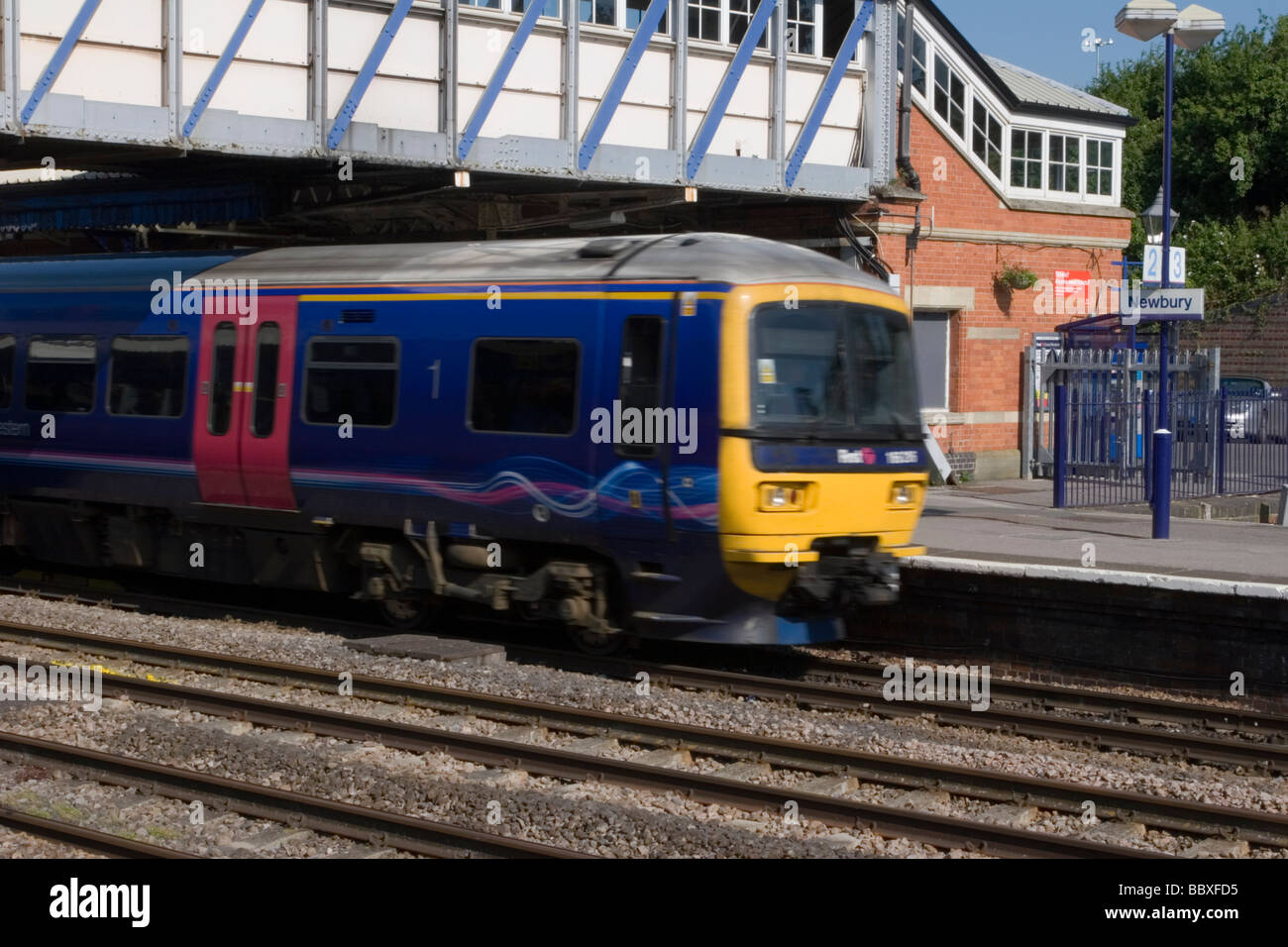 Newbury train station Stock Photo Alamy