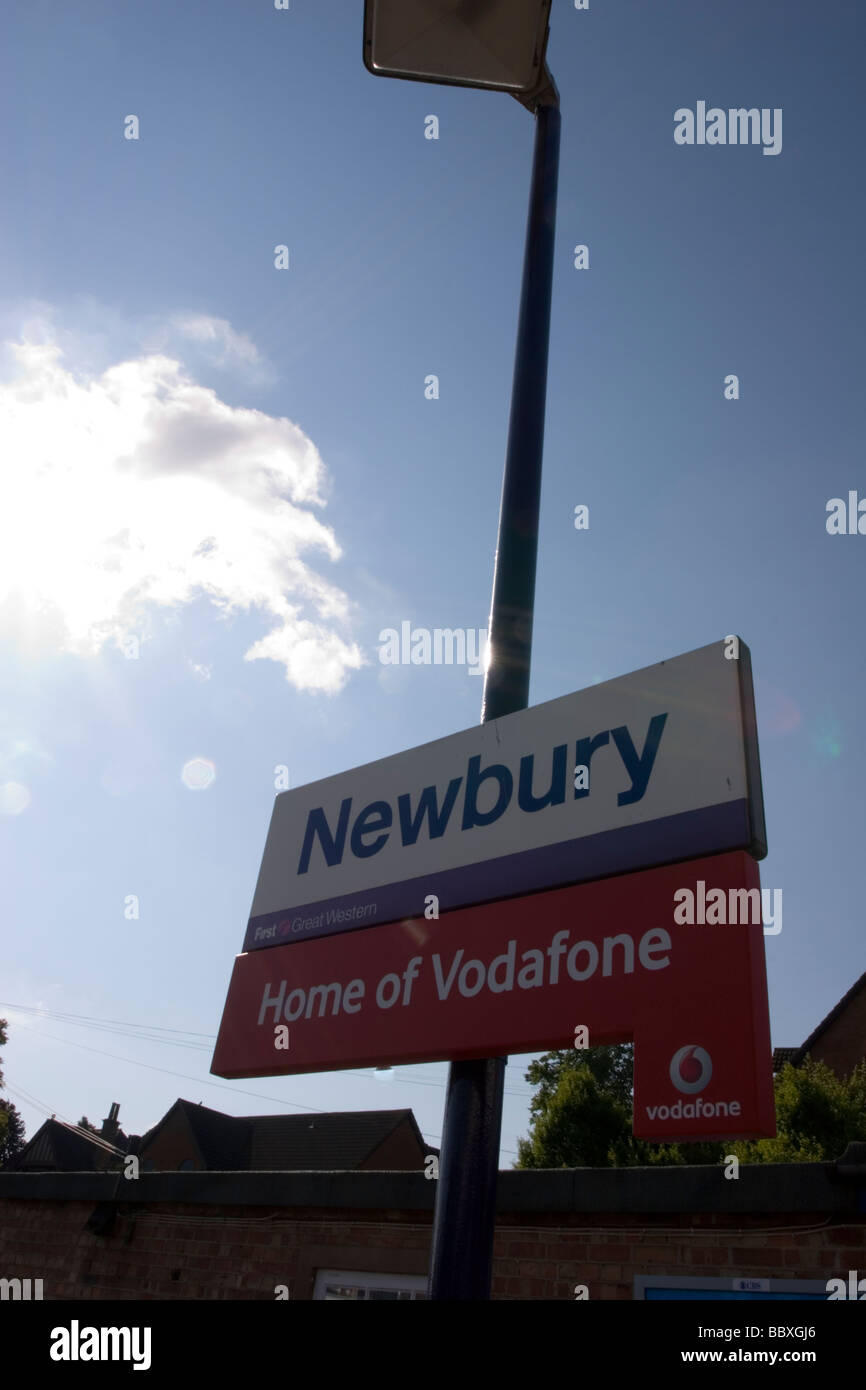 Newbury and vodafone Stock Photo Alamy