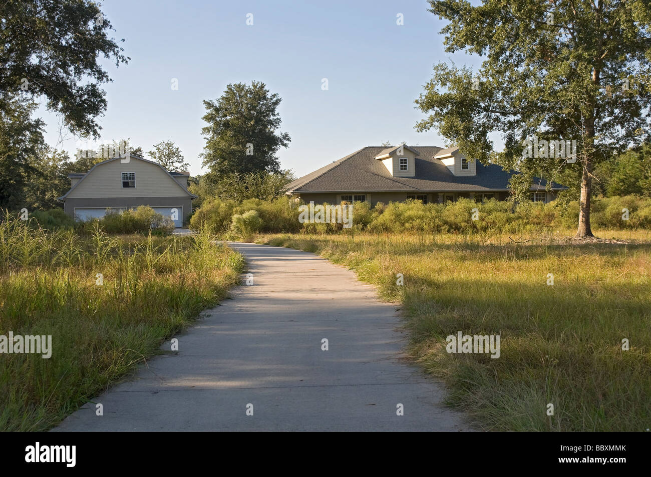 abandoned drug growing house in rural North Florida Stock Photo Alamy