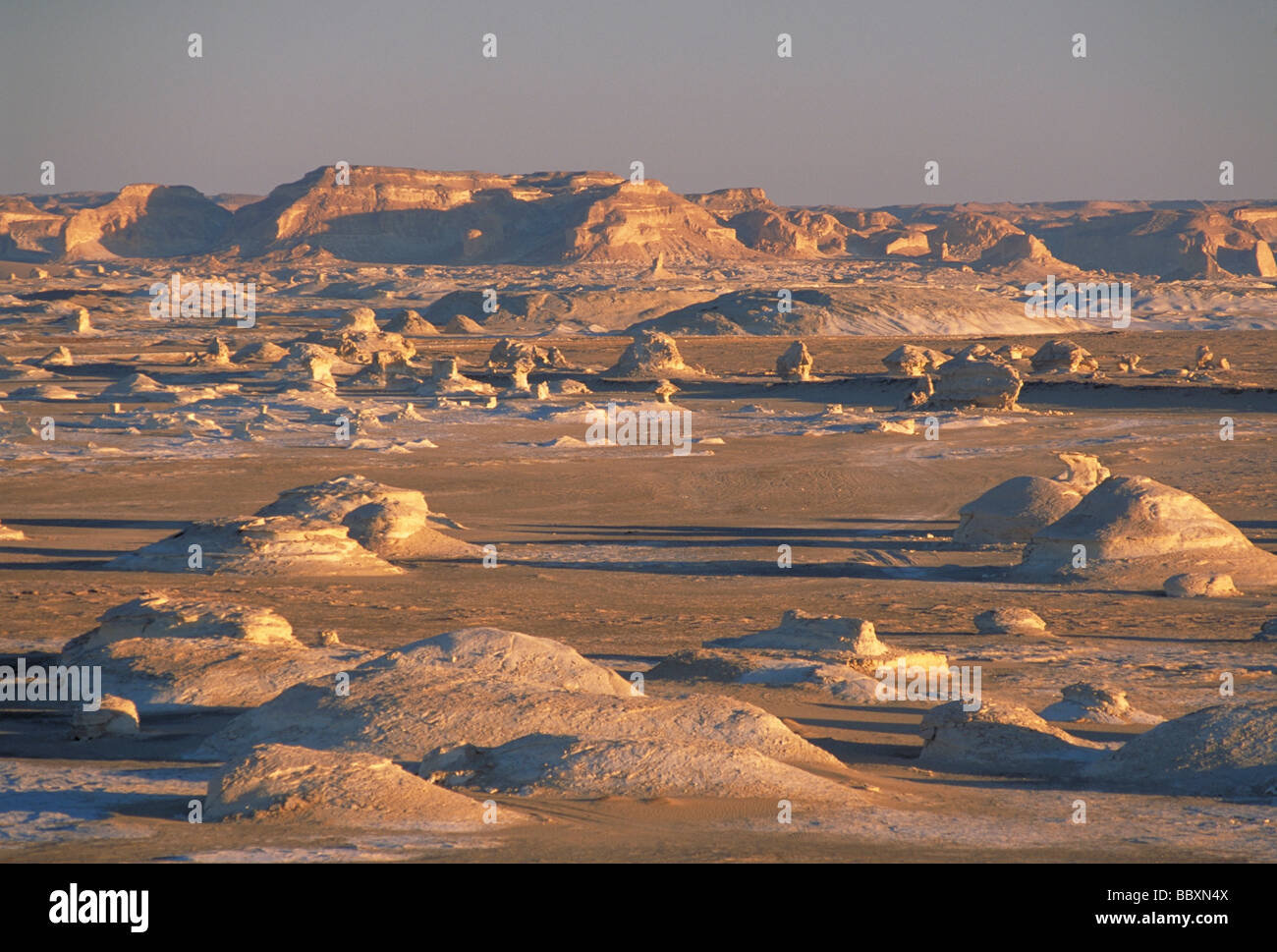 Elk157 4823 Egypt Western Desert White Desert formations Stock Photo
