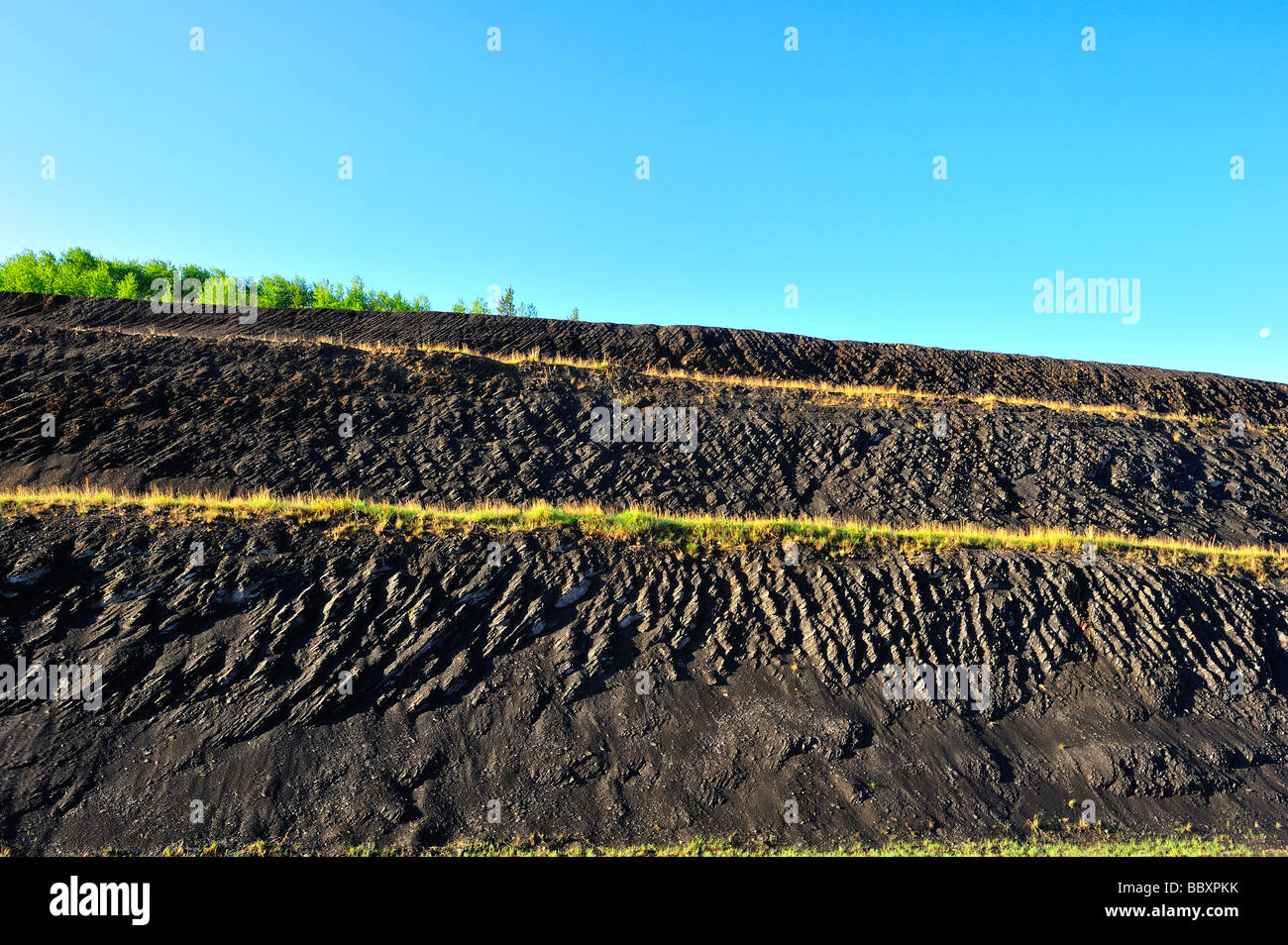 Coal seams Stock Photo Alamy