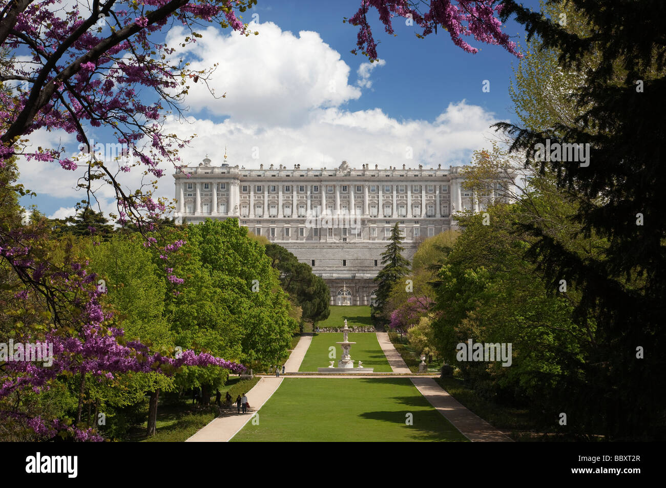 Royal Palace, Madrid Spain Stock Photo