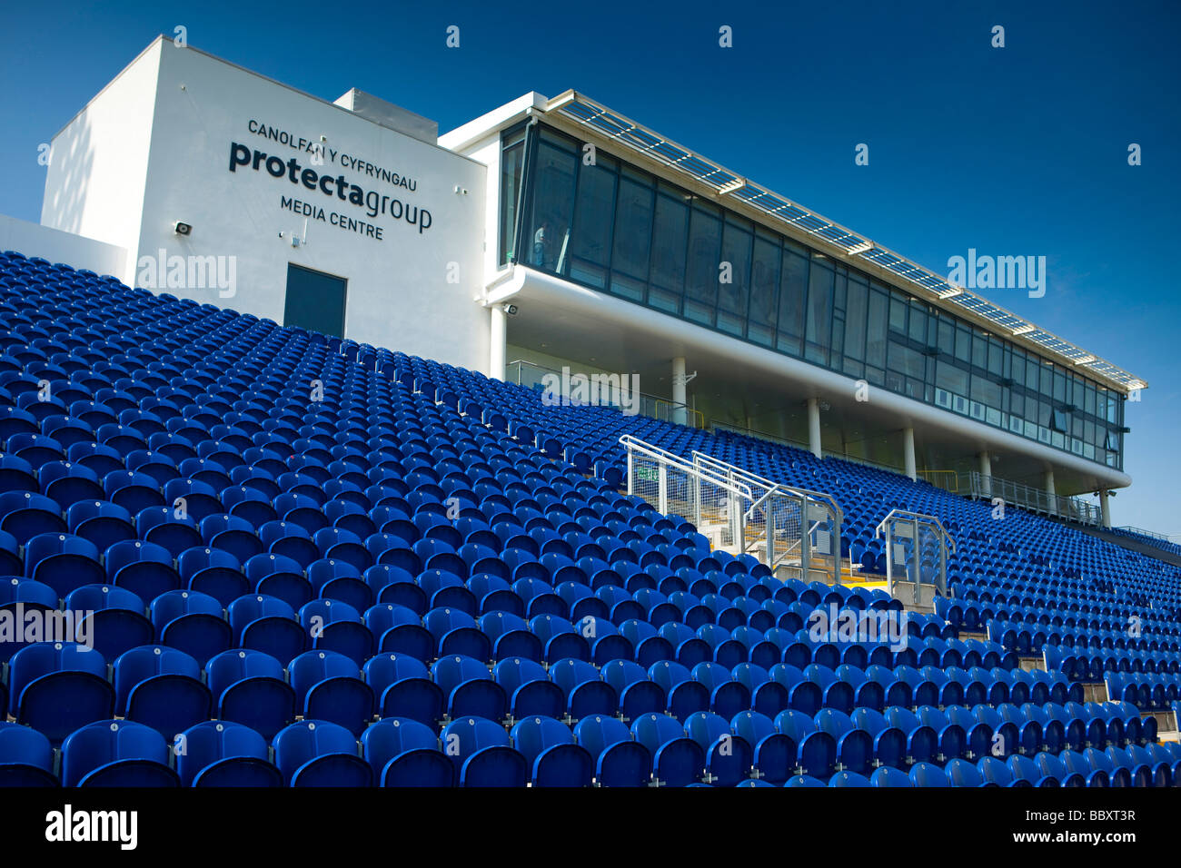 Seating cricket club sophia hires stock photography and