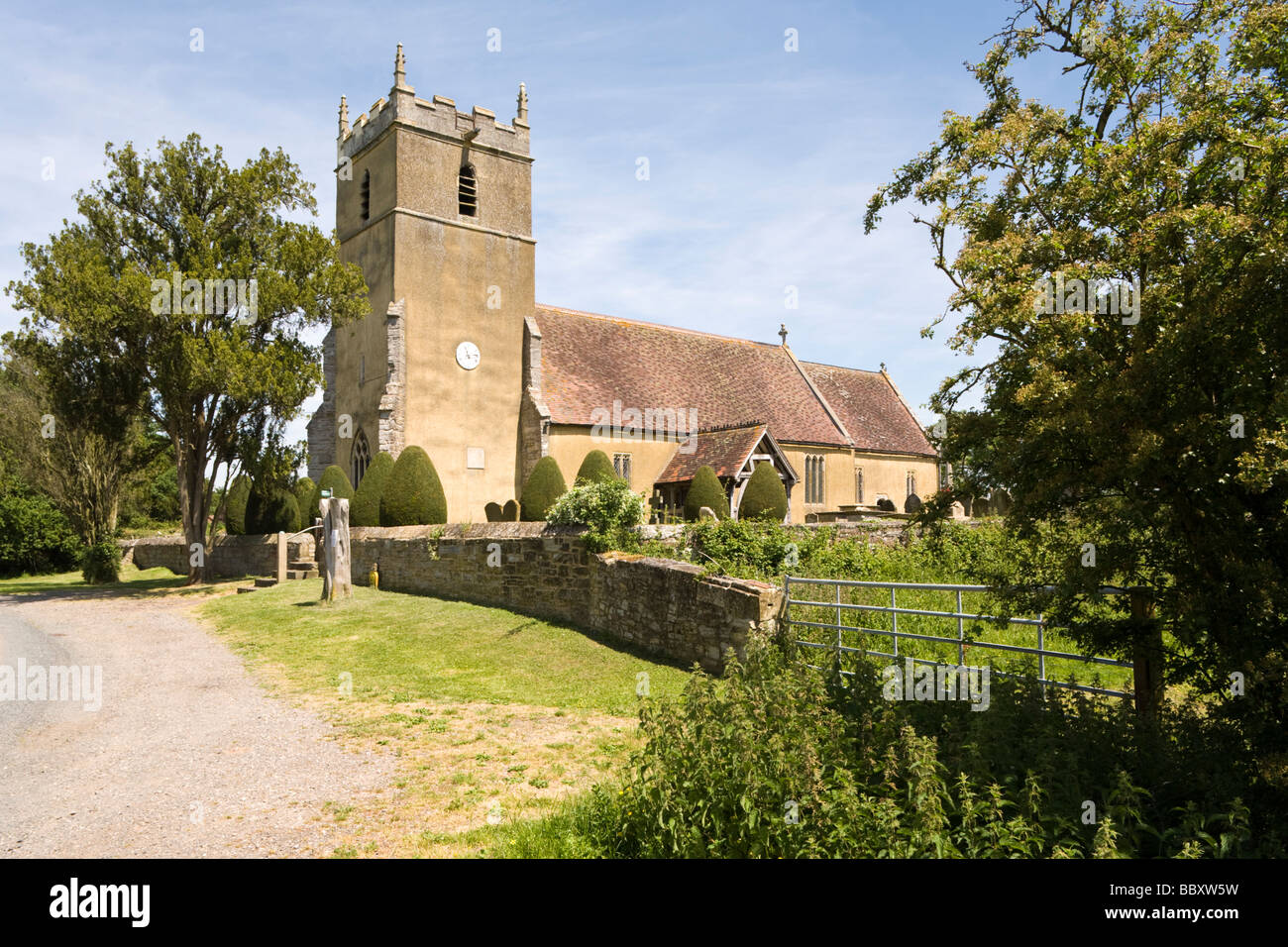 St Michael All Angels church, Tirley, Gloucestershire UK Stock Photo