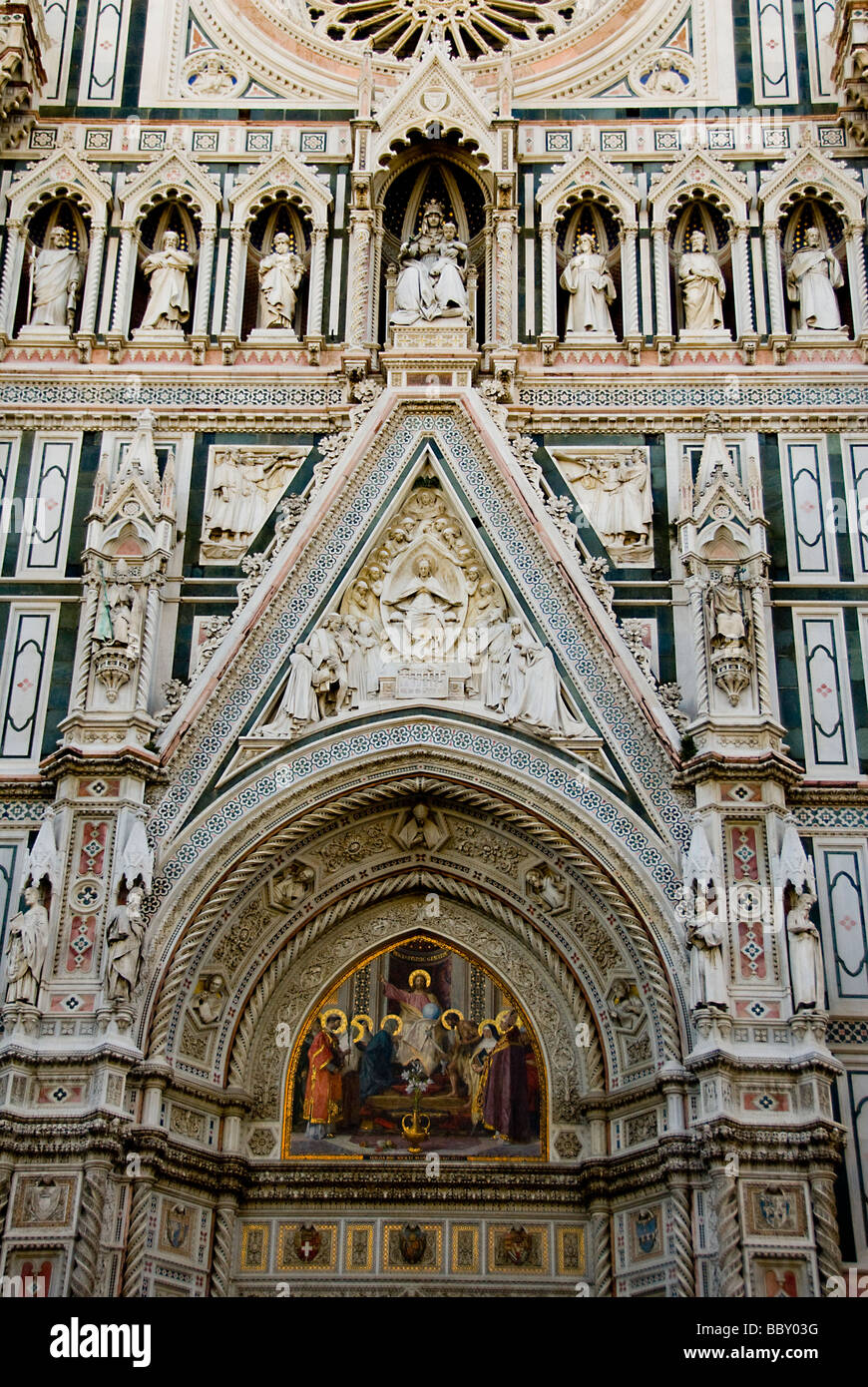 Santa Maria del Fiore, Duomo of Florence Italy Stock Photo - Alamy