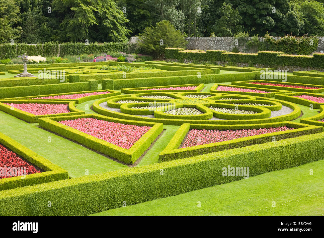 Pitmedden Gardens Aberdeen and Grampian Scotland Stock Photo Alamy