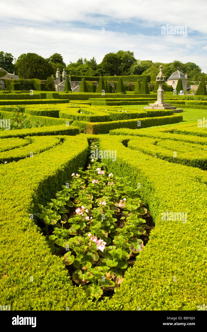 Pitmedden Gardens Aberdeen and Grampian Scotland Stock Photo Alamy