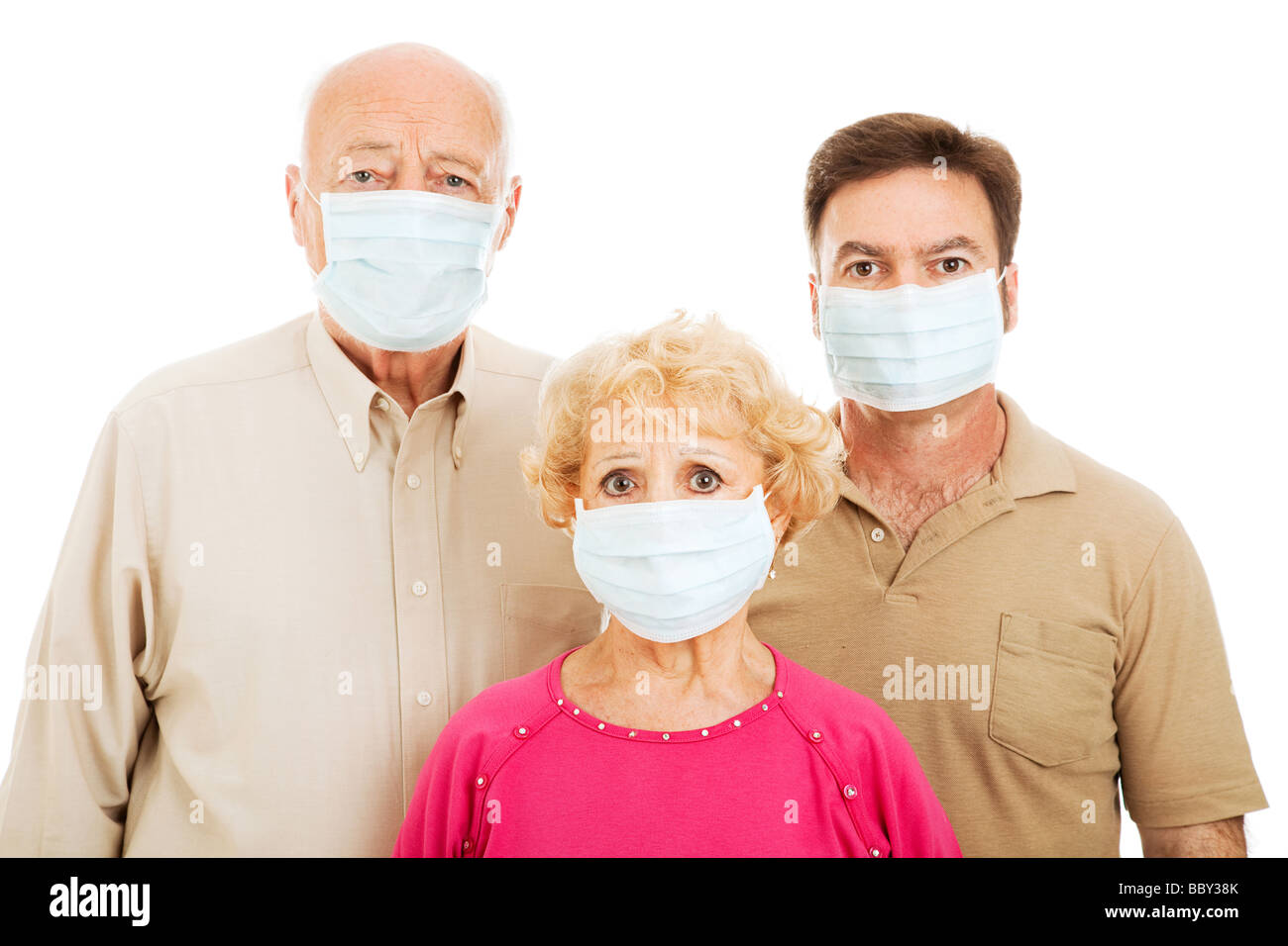 Three medical breathing masks hi-res stock photography and images - Alamy