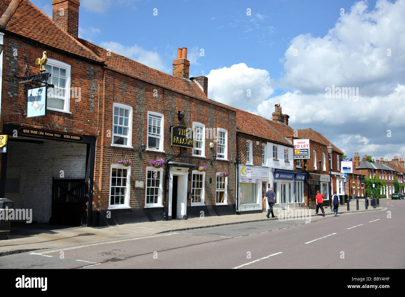 High Street, Theale, Berkshire, England, United Kingdom Stock Photo Alamy