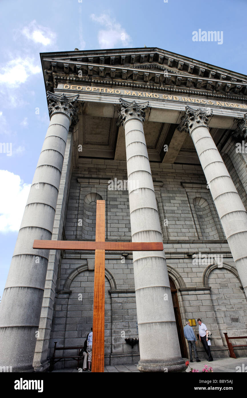 St Audoen s Roman Catholic church for the Polish chaplaincy in Ireland Dublin Stock Photo