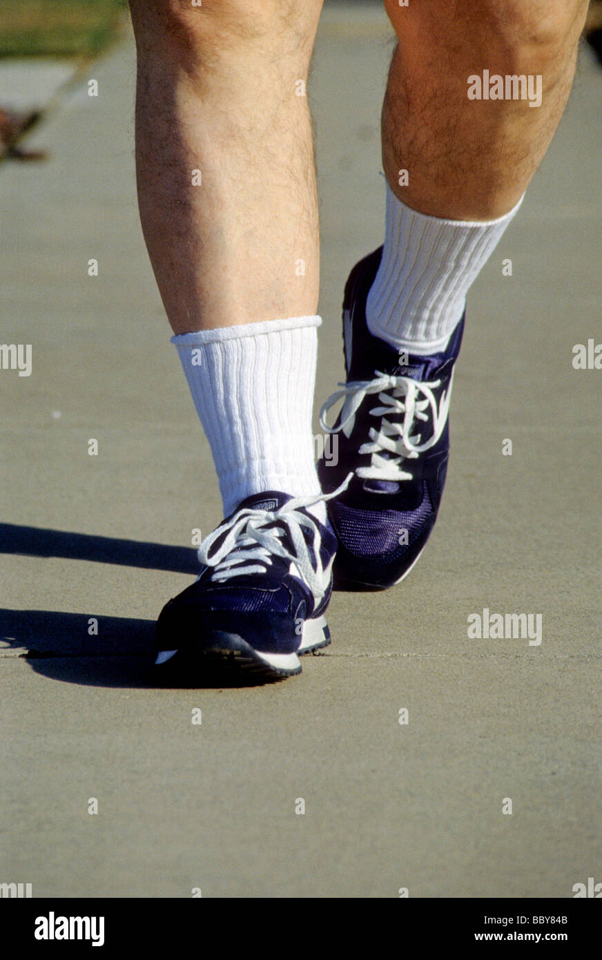 athlete athletic shoe foot run walk stride heel toe lace footwear feet