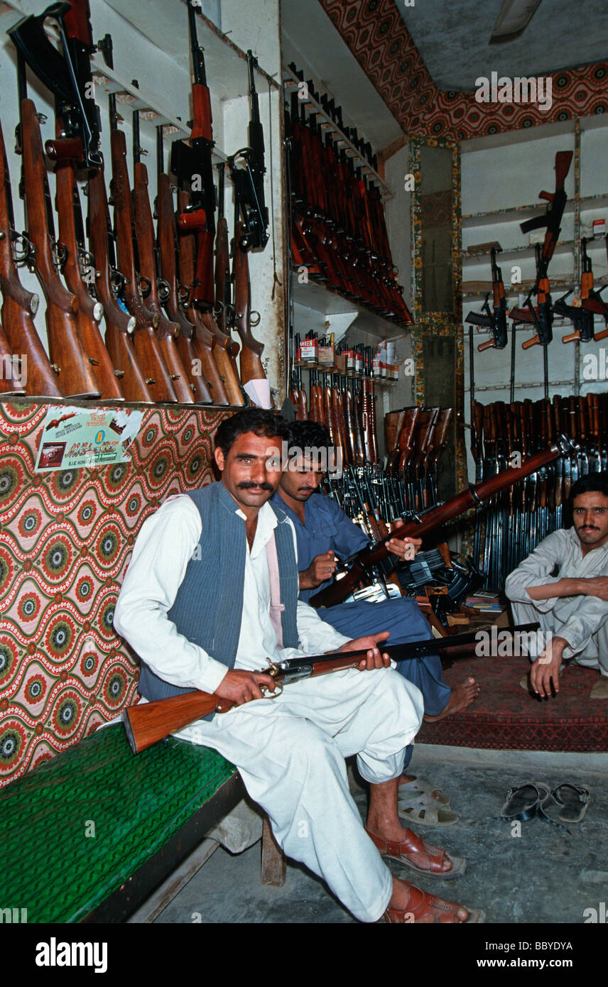 Pakistan N W Frontier Province village of Darra Adam Khel gun factory