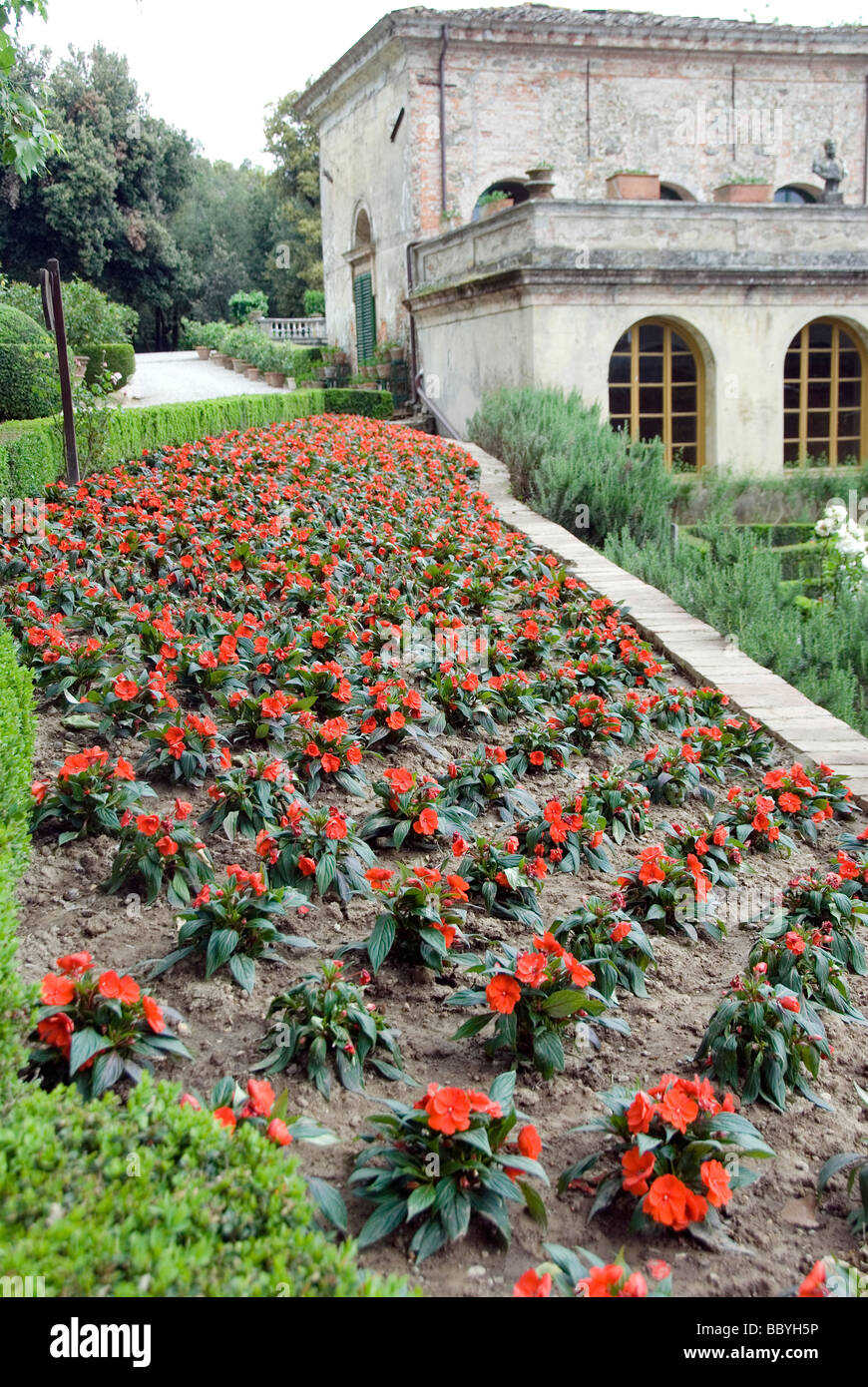 Parco Villa Reale Stock Photo Alamy