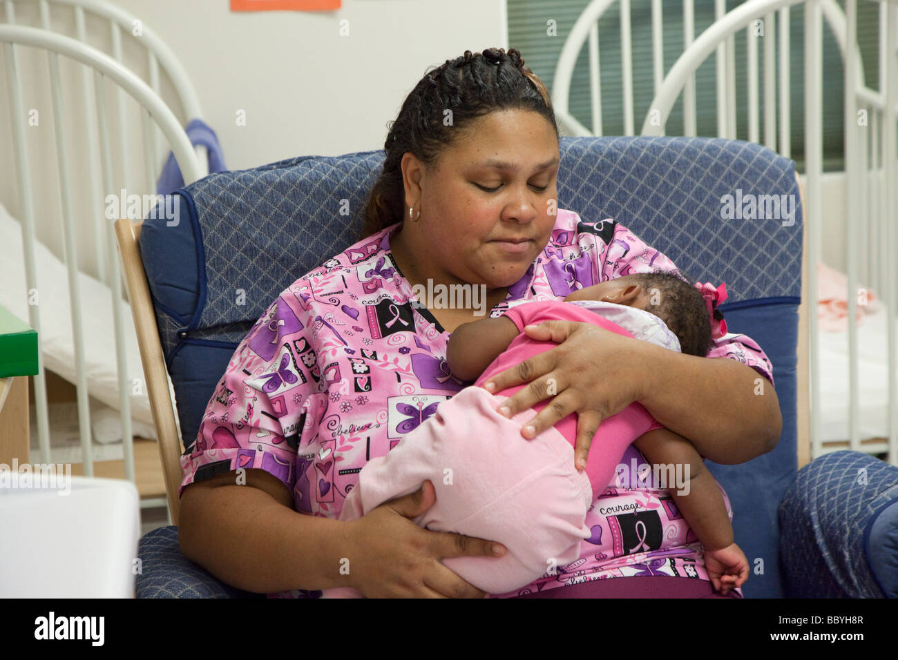 'child care' 'day care' childcare nursery Stock Photo