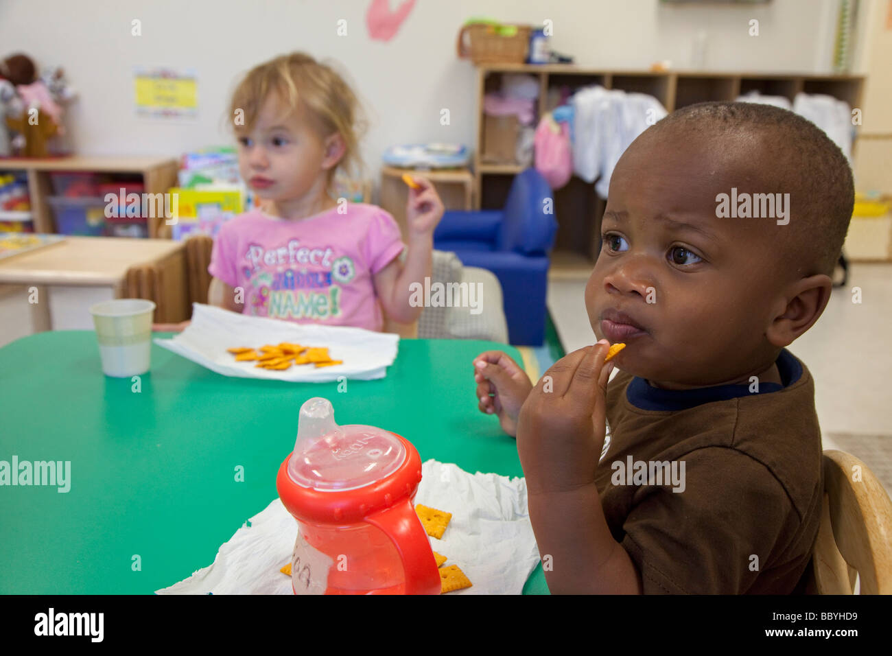 'child care' 'day care' childcare nursery Stock Photo