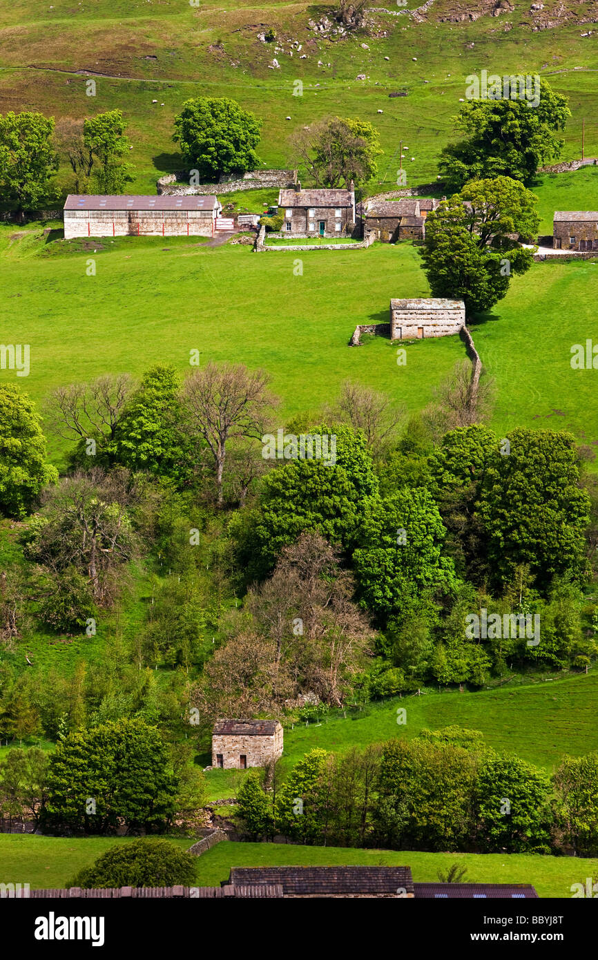 Calvert Houses farm Swaledale near Muker Swaledale Yorkshire Dales