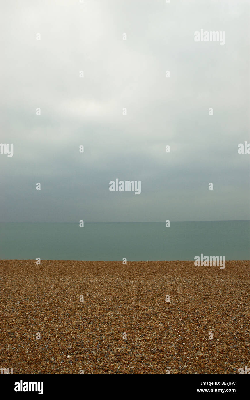 Cloudy day on beach hi-res stock photography and images - Alamy
