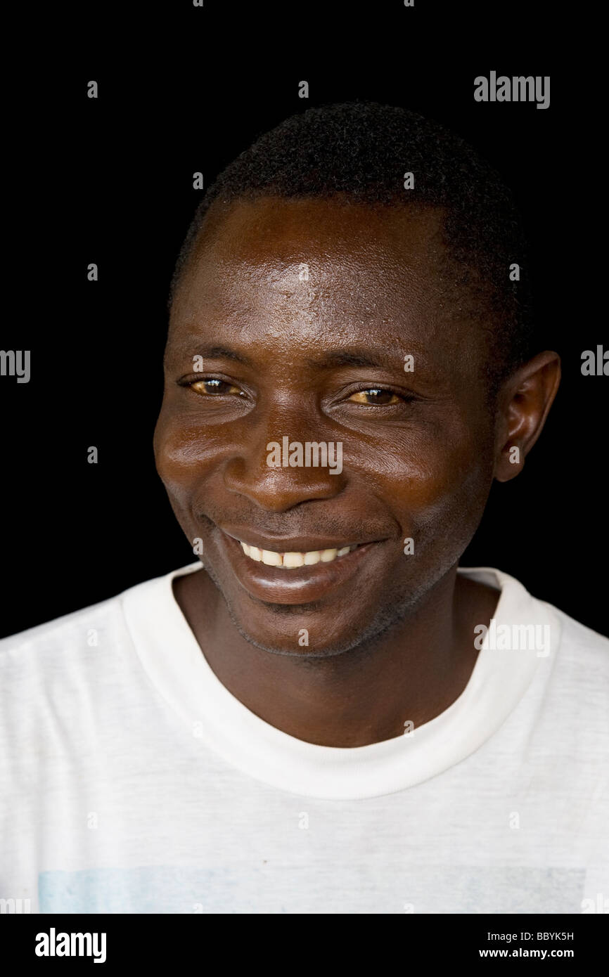 Portrait of a man Quelimane Mozambique Stock Photo
