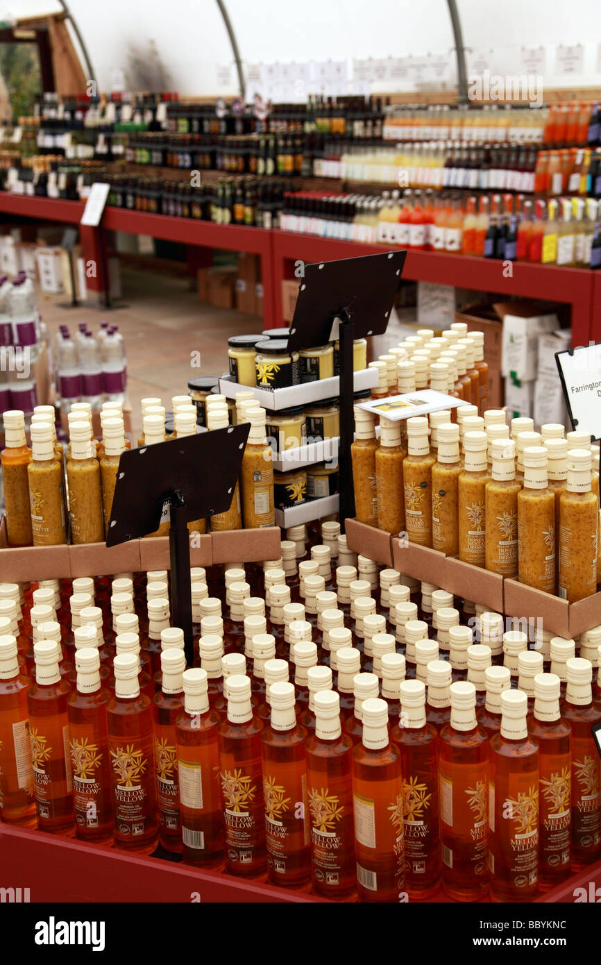 A display of cooking oils on sale in a retail store Stock Photo Alamy