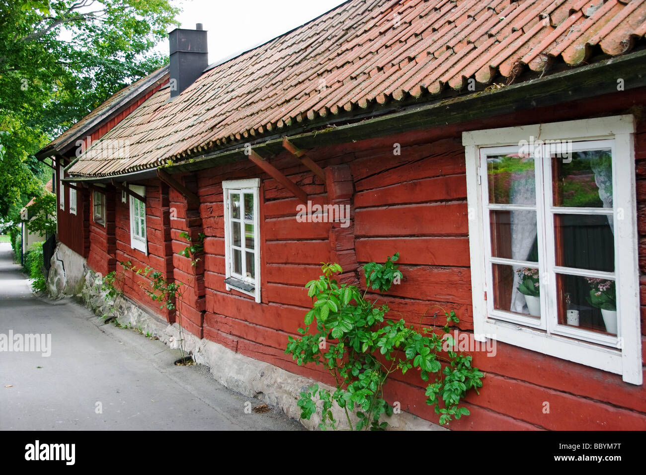 Old house. Sweden Stock Photo