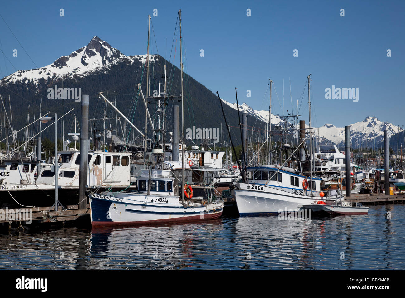 Sitka Southeast Alaska Stock Photo