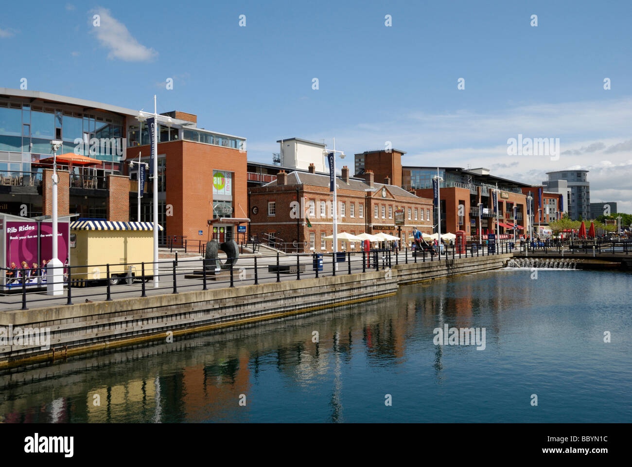 Gunwharf Quays Portsmouth Hampshire England Stock Photo - Alamy