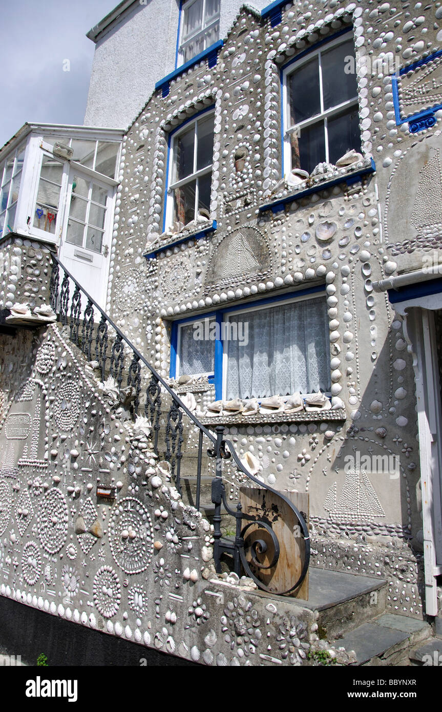 The Shell House, Polperro, Cornwall, England, United Kingdom Stock Photo Alamy