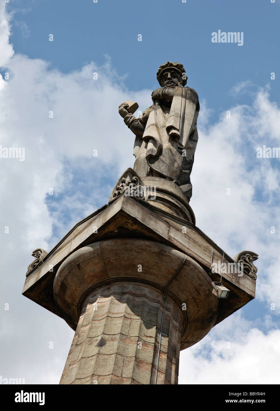 Memorial to John Knox, the Scottish Reformer, in Glasgow’s Necropolis