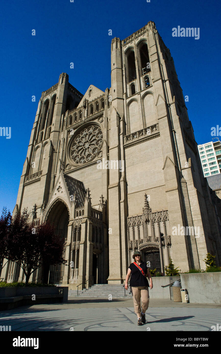 Grace cathedral labyrinth san francisco hi-res stock photography and ...