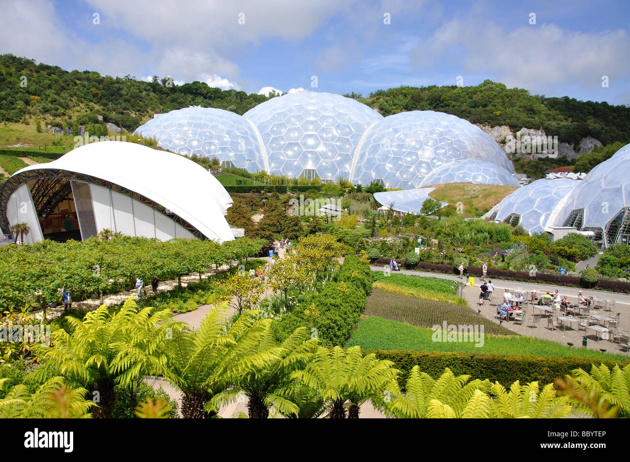 Eden Project, Bodelva, St Austell, Cornwall, England, United Kingdom