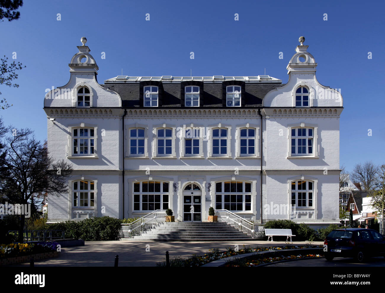 Old town hall, Timmendorfer Strand, Ostholstein, Holstein, Schleswig-Holstein, Germany, Europe Stock Photo