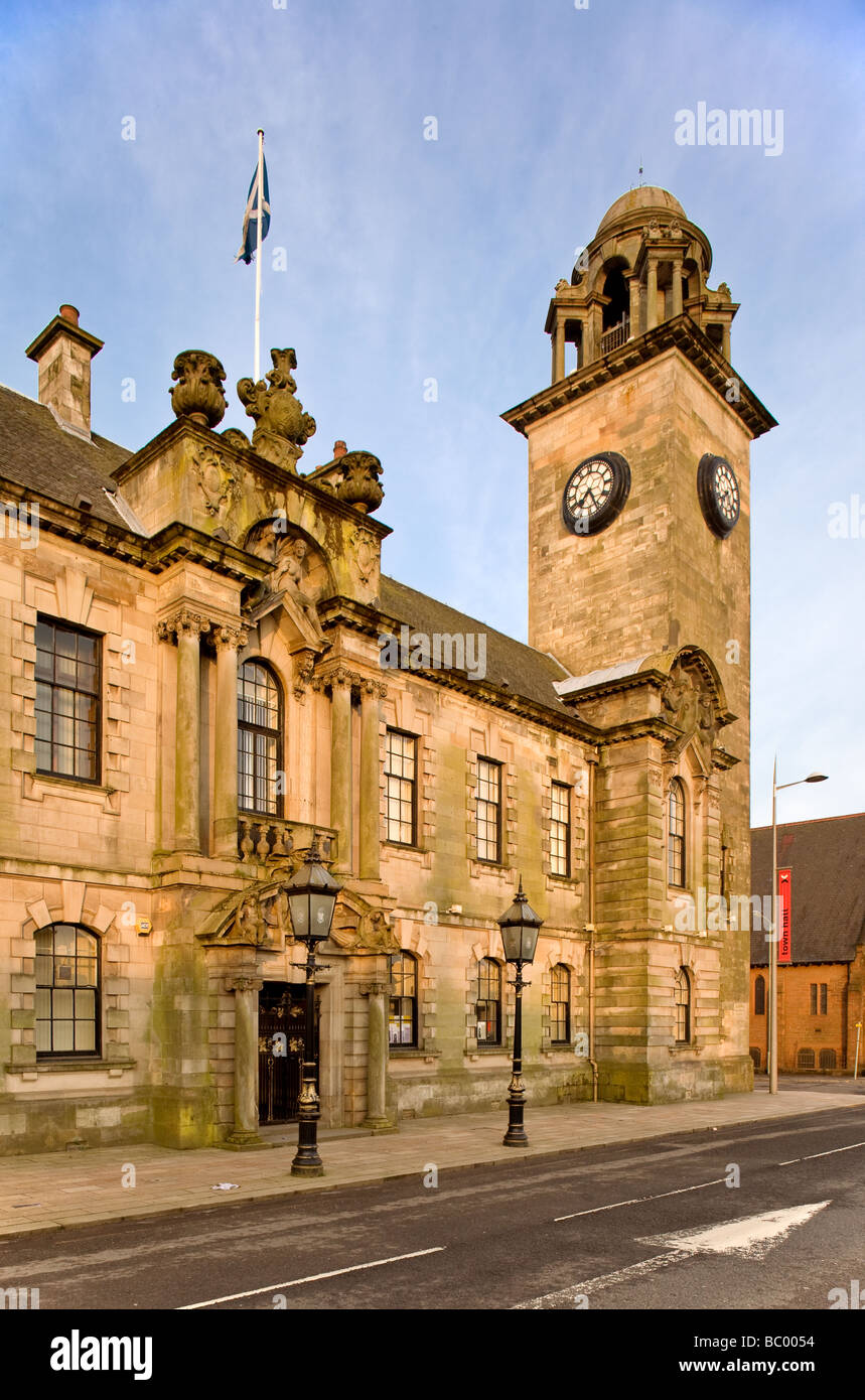 Clydebank Town Hall, Clydebank, Scotland Stock Photo Alamy