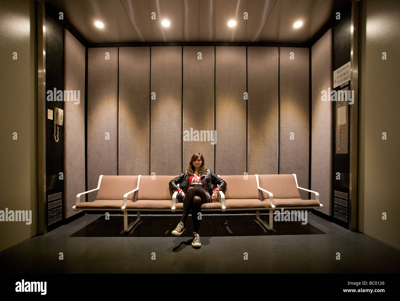 row of seats Stock Photo Alamy